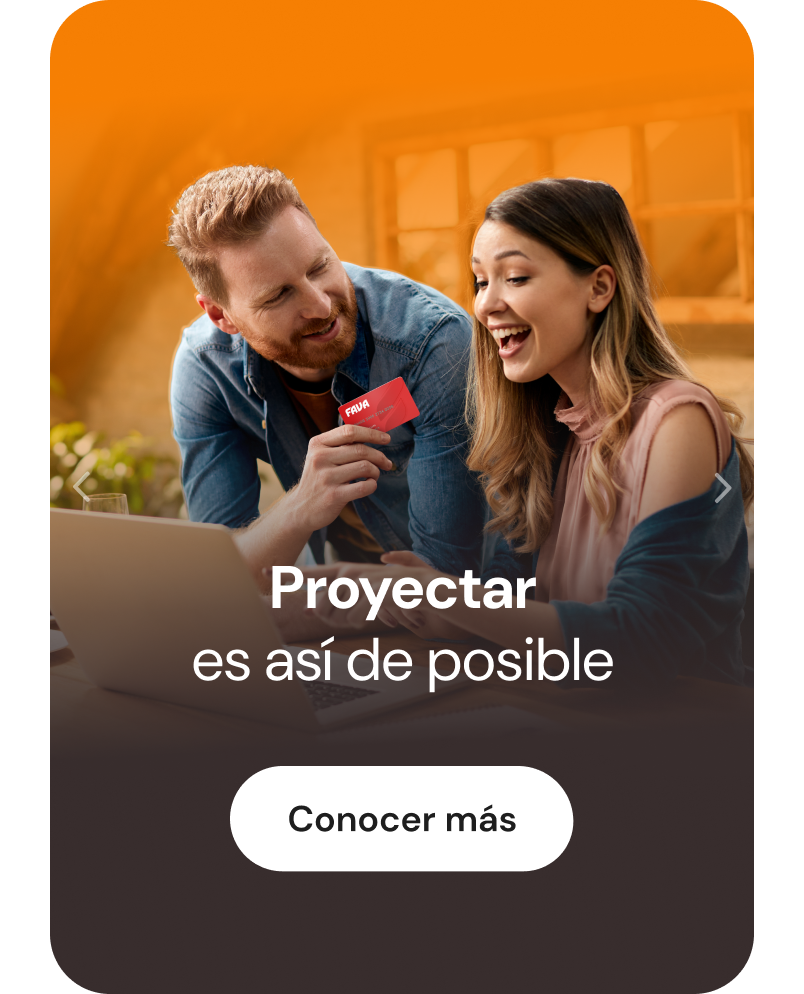 Proyectar es así de posible — Beneficios FAVA