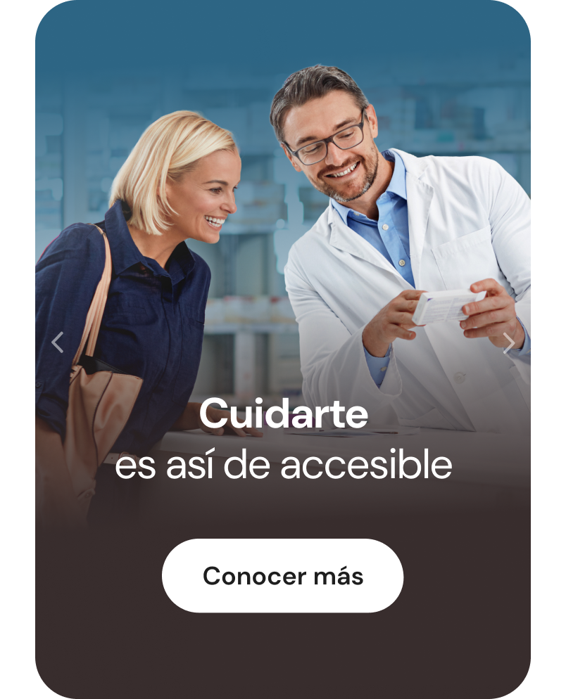 Cuidarte es así de accesible — Beneficios FAVA